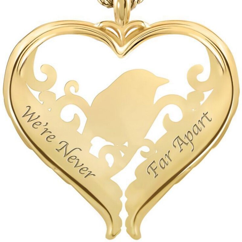 nowadaysfashion Bird Pendant Yellow Gold Color Charm Necklace - MERGE.DAY.1.FREESTYLE
