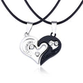matching necklaces for couples necklaces I Love You Heart-shaped Pendant Choker For Women Gift 1 Pair - MERGE.DAY.1.FREESTYLE