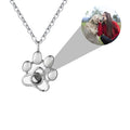 dog memorial necklace with picture Pendant Personalized Projection Necklace - MERGE.DAY.1.FREESTYLE