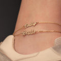 nowadaysfashion Customized Name Anklet for women Gold Personalized Letter - MERGE.DAY.1.FREESTYLE