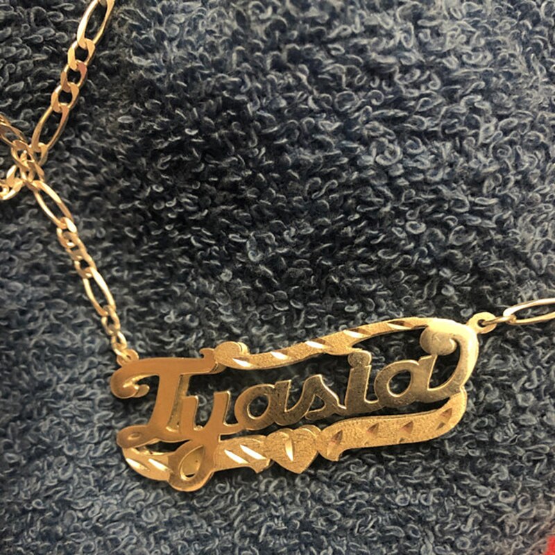 nowadaysfashion Name Necklace Double Name Plate Custom Nameplate Necklace - MERGE.DAY.1.FREESTYLE