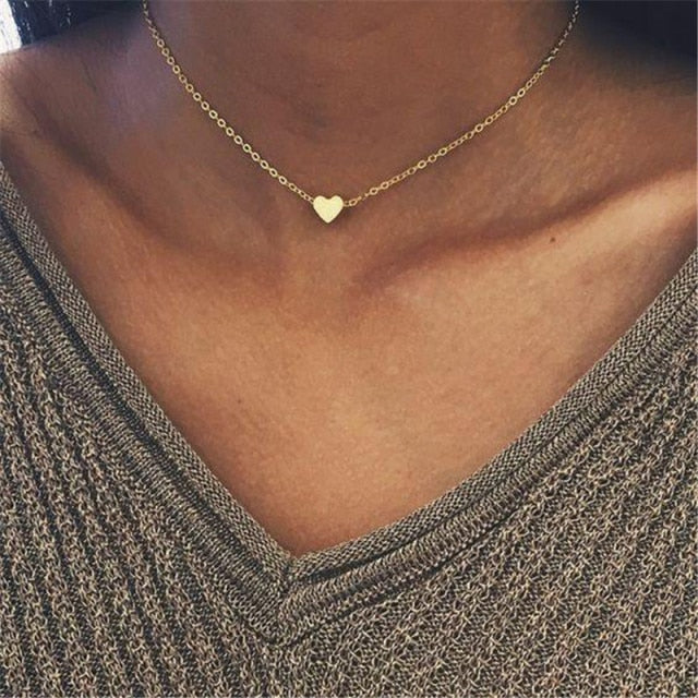 29 stylish Gold necklace on neck Gold chain Women's jewelry layered accesories - MERGE.DAY.1.FREESTYLE
