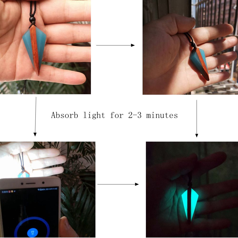 Luminous necklace, women's and men's fashion jewelry - MERGE.DAY.1.FREESTYLE
