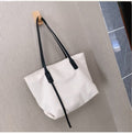 Customizable Tote Oxford Bag Embroidered Name One-Shoulder Handbag - MERGE.DAY.1.FREESTYLE