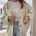 New 2021 Winter Spring Women's Sweaters V-Neck Buttons Cardigans - MERGE.DAY.1.FREESTYLE