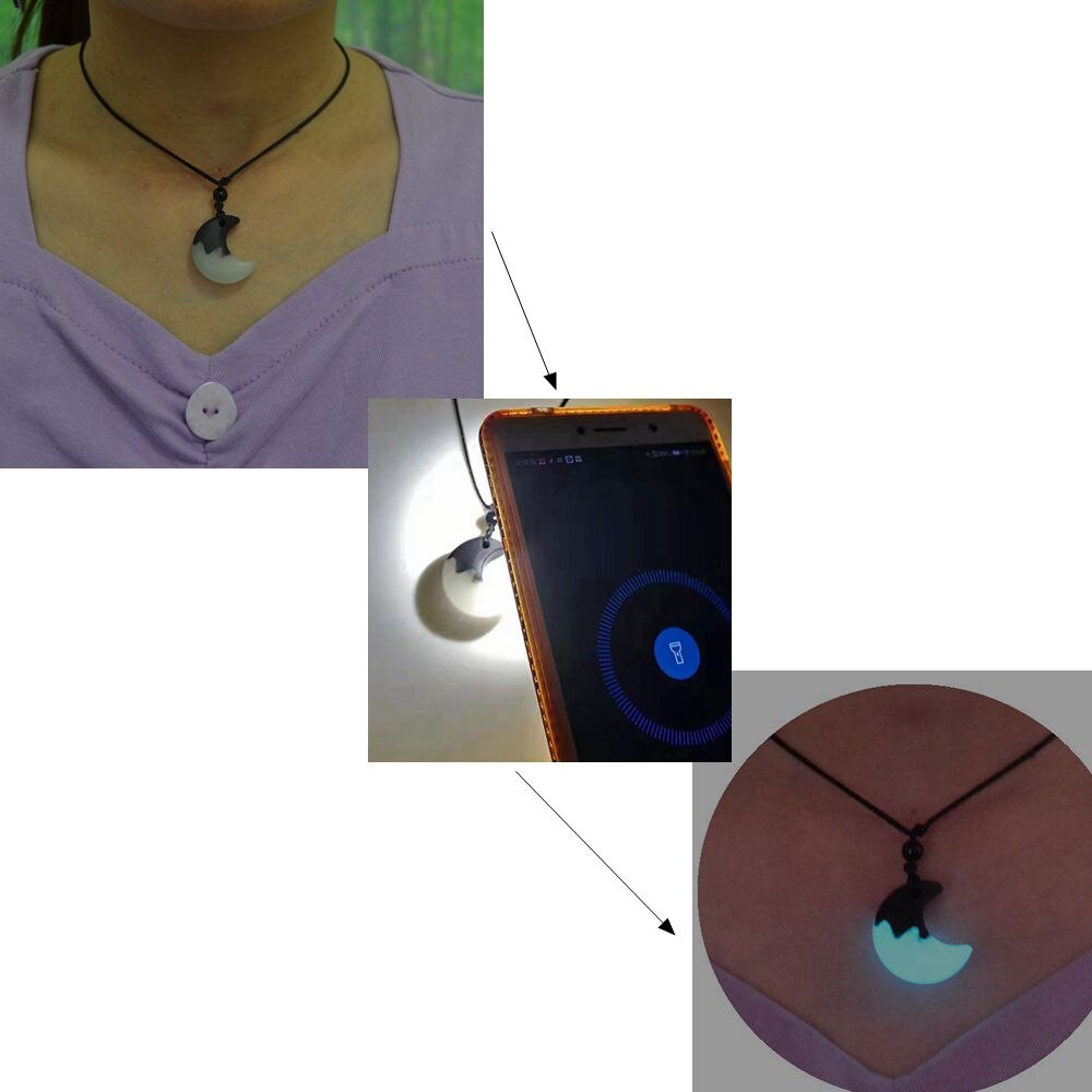 Luminous features necklace, popular jewelry, women and men adapt - MERGE.DAY.1.FREESTYLE