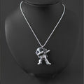 fashion hip hop astronaut necklace men and women jewelry - MERGE.DAY.1.FREESTYLE