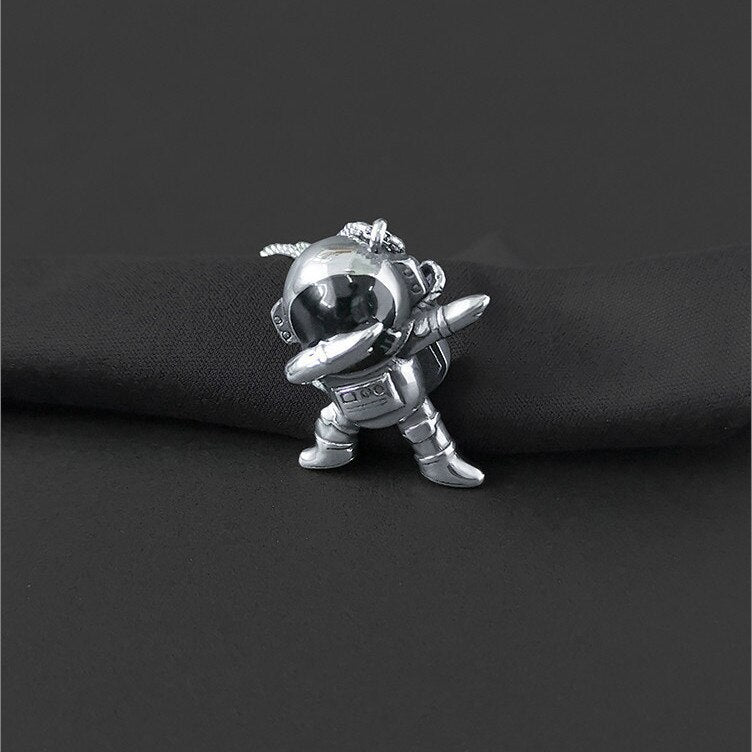 fashion hip hop astronaut necklace men and women jewelry - MERGE.DAY.1.FREESTYLE