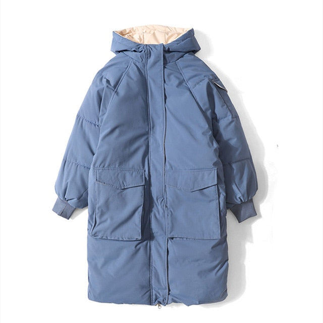 Woman Winter Parkas Long Warm 2021 Thick Coat Streetwear Clothes - MERGE.DAY.1.FREESTYLE