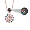 Personalized Ferris Wheel Shaped Colorful Crystal Custom Photo Projection Name Pendant - MERGE.DAY.1.FREESTYLE