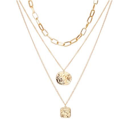 Gold Plated Necklaces Choker for Women, - MERGE.DAY.1.FREESTYLE