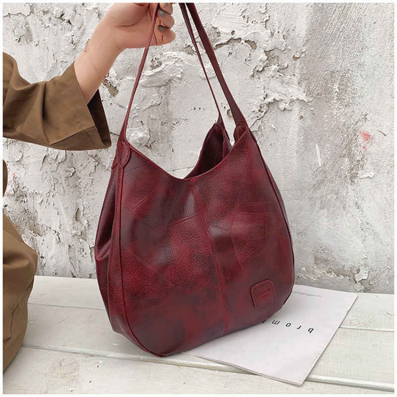 Vintage Women Hand Bag Women Shoulder Bags Female Top-handle Bags - MERGE.DAY.1.FREESTYLE