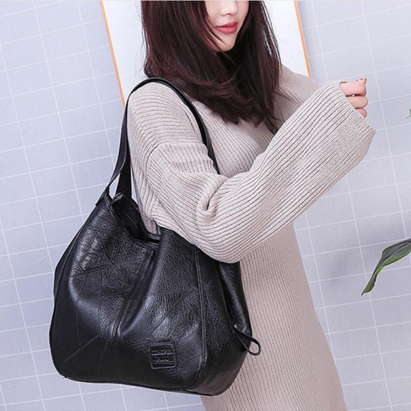 Vintage Women Hand Bag Women Shoulder Bags Female Top-handle Bags - MERGE.DAY.1.FREESTYLE