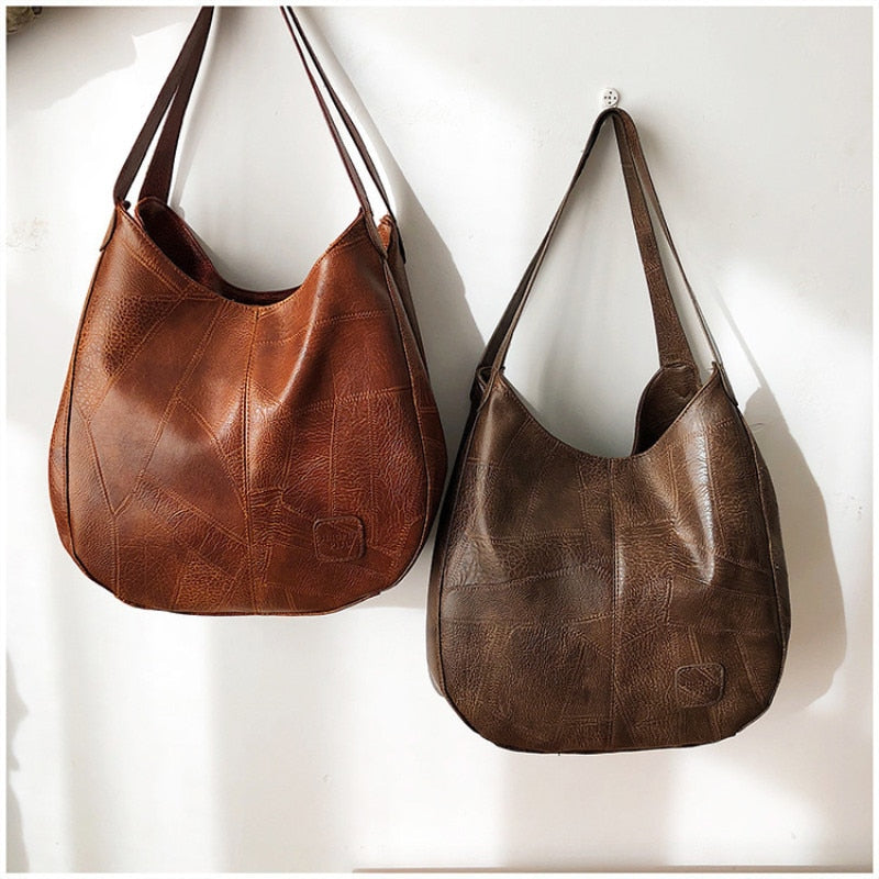 Vintage Women Hand Bag Women Shoulder Bags Female Top-handle Bags - MERGE.DAY.1.FREESTYLE