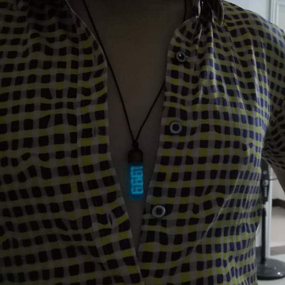 1980-2022 birthday necklaces, light absorbing and shining digital years, birthday jewelry gifts - MERGE.DAY.1.FREESTYLE