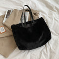 Large Tote Winter Plush Bags For Women Fashion 2021 Furry Shoulder - MERGE.DAY.1.FREESTYLE