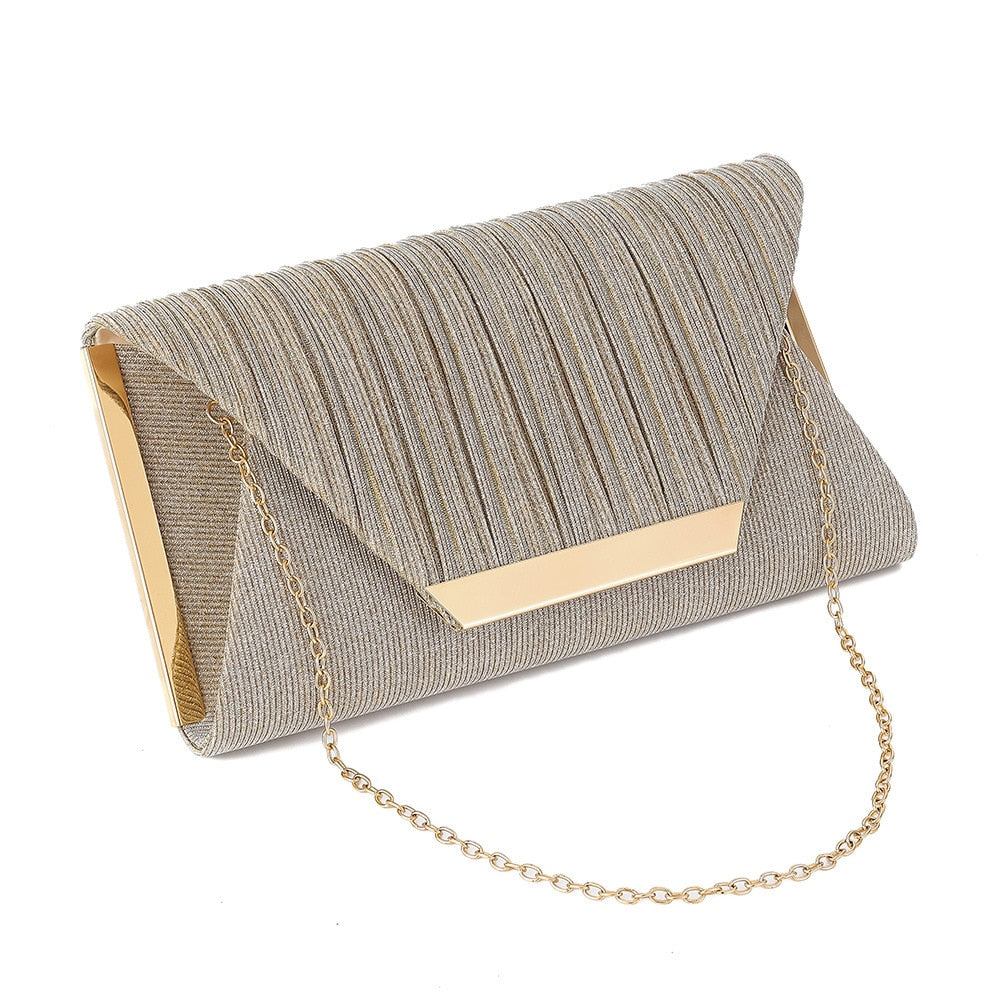 2021 Lady Handbag Party Soft Single Chain Package Cover Type Clutches - MERGE.DAY.1.FREESTYLE