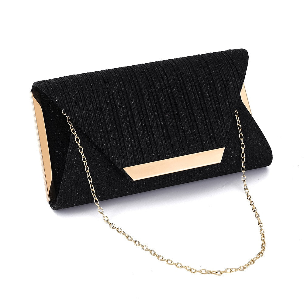 2021 Lady Handbag Party Soft Single Chain Package Cover Type Clutches - MERGE.DAY.1.FREESTYLE
