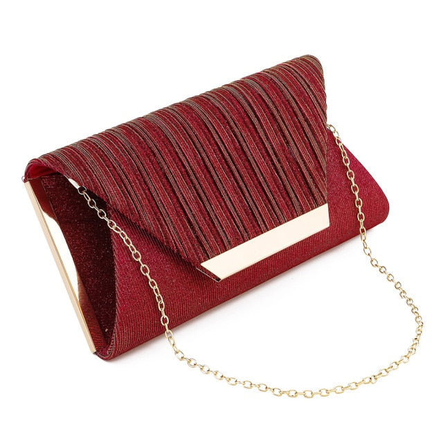 2021 Lady Handbag Party Soft Single Chain Package Cover Type Clutches - MERGE.DAY.1.FREESTYLE