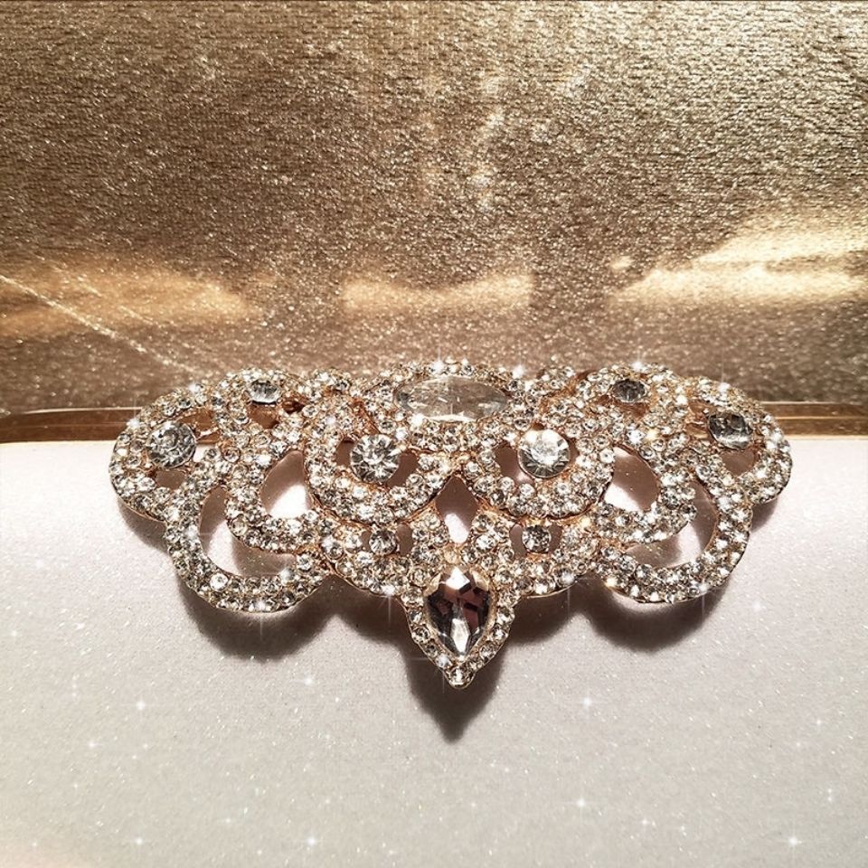 Rhinestone Evening Bags Wedding Diamonds Handbags Black Chic Bag With Handle - MERGE.DAY.1.FREESTYLE