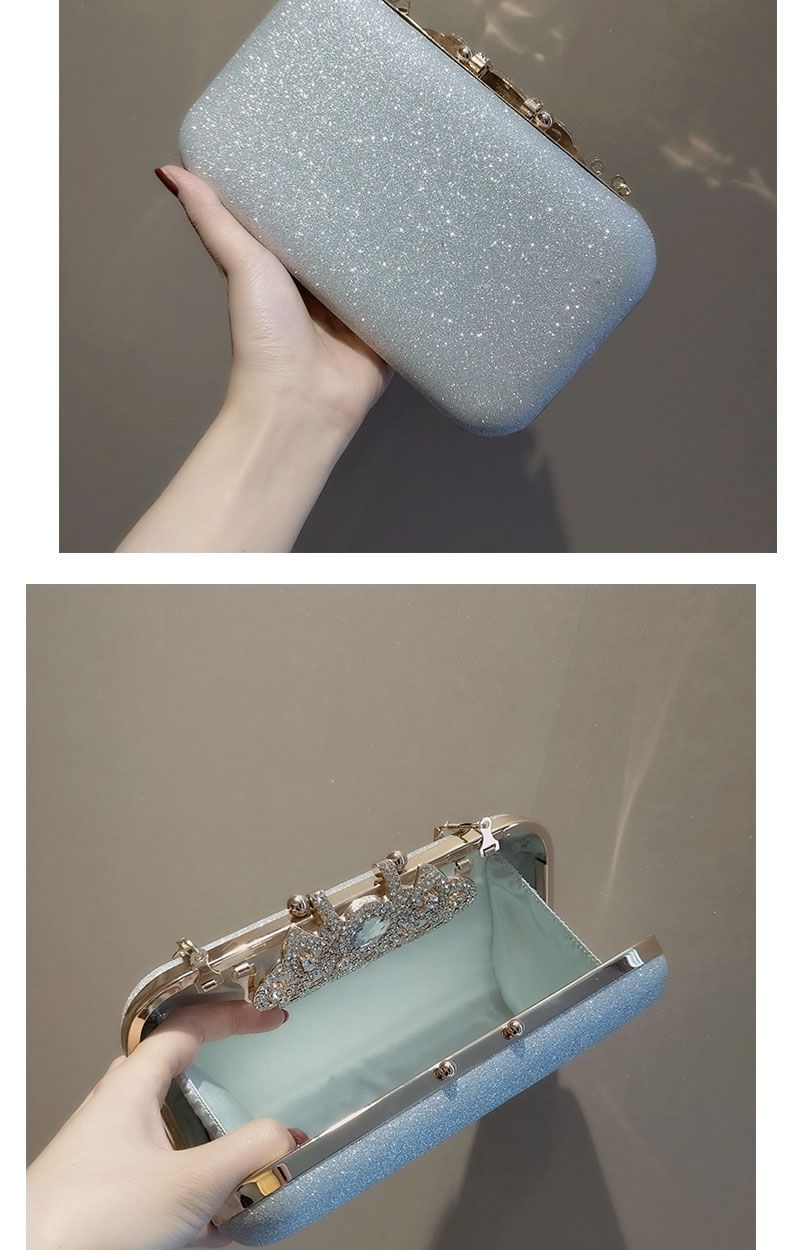 Rhinestone Evening Bags Wedding Diamonds Handbags Black Chic Bag With Handle - MERGE.DAY.1.FREESTYLE
