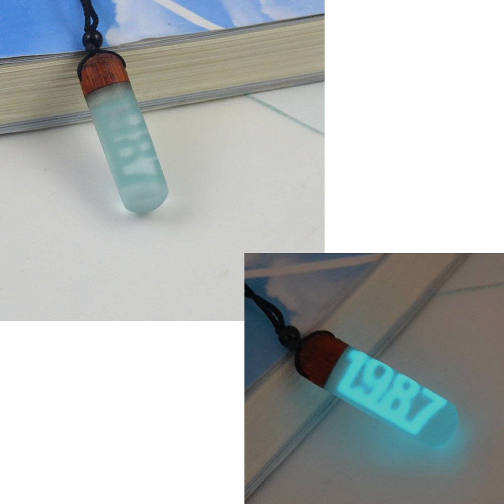 1980-2022 birthday necklaces, light absorbing and shining digital years, birthday jewelry gifts - MERGE.DAY.1.FREESTYLE
