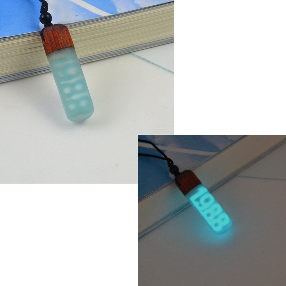1980-2022 birthday necklaces, light absorbing and shining digital years, birthday jewelry gifts - MERGE.DAY.1.FREESTYLE