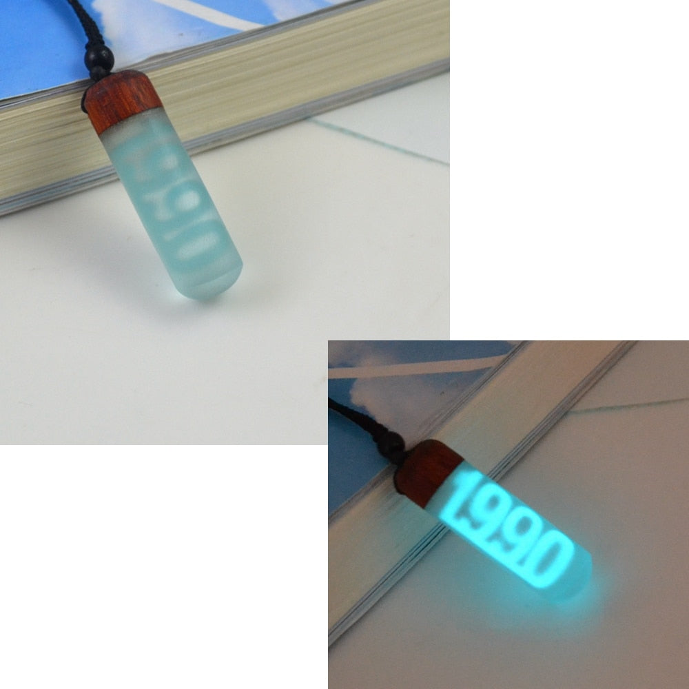 1980-2022 birthday necklaces, light absorbing and shining digital years, birthday jewelry gifts - MERGE.DAY.1.FREESTYLE