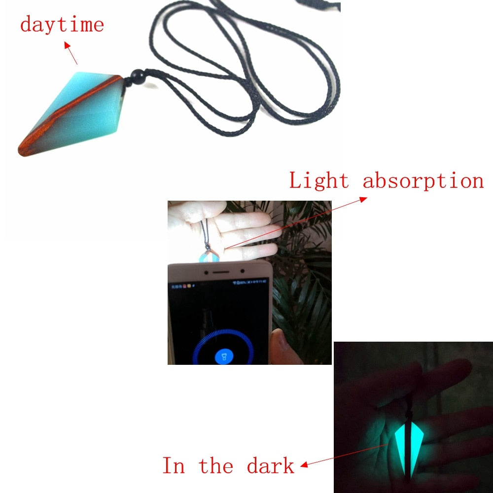 Luminous necklace, women's and men's fashion jewelry - MERGE.DAY.1.FREESTYLE
