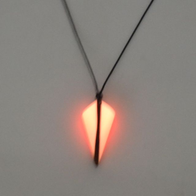 Luminous necklace, women's and men's fashion jewelry - MERGE.DAY.1.FREESTYLE