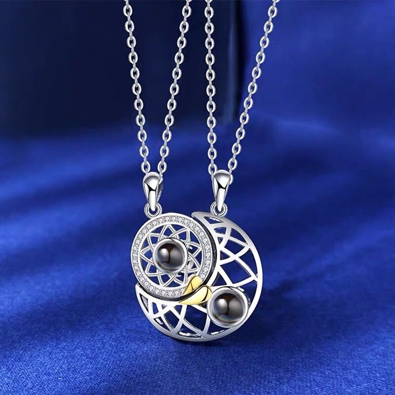 100 Languages Sun and Moon Projection Necklace - MERGE.DAY.1.FREESTYLE