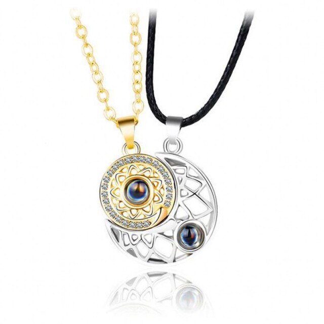 100 Languages Sun and Moon Projection Necklace - MERGE.DAY.1.FREESTYLE
