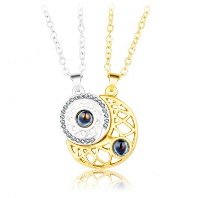 100 Languages Sun and Moon Projection Necklace - MERGE.DAY.1.FREESTYLE