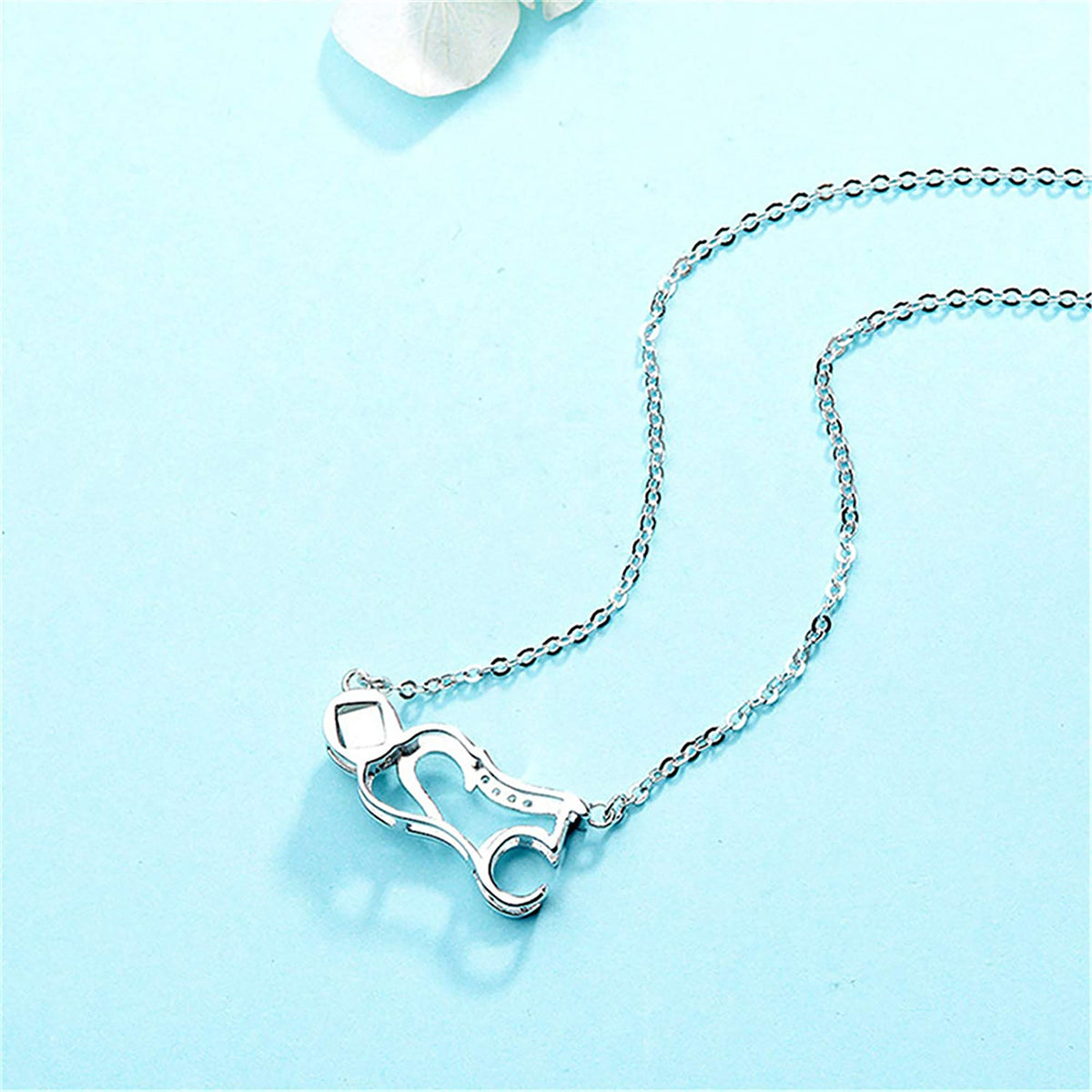 Custom Photo Projection Pendant Personalized Charm 520 Shape Crystal Necklace - MERGE.DAY.1.FREESTYLE