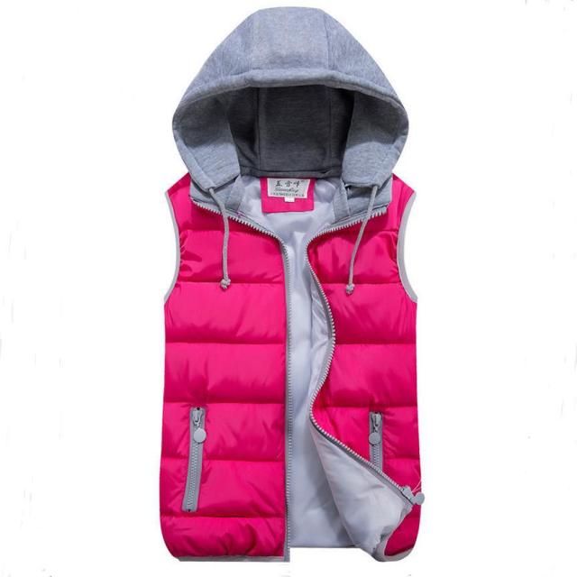 Women Plus Size Removable Hooded Thick Waistcoats Female Winter Warm Outerwear Vest - MERGE.DAY.1.FREESTYLE