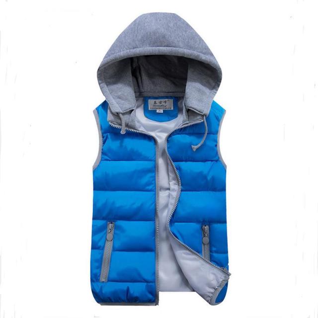 Women Plus Size Removable Hooded Thick Waistcoats Female Winter Warm Outerwear Vest - MERGE.DAY.1.FREESTYLE