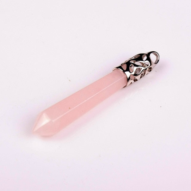 1Pc carnelian Quartz Opal Opalite Carnelian Gem Stone Healing Chakra Pendulum Pendant - MERGE.DAY.1.FREESTYLE