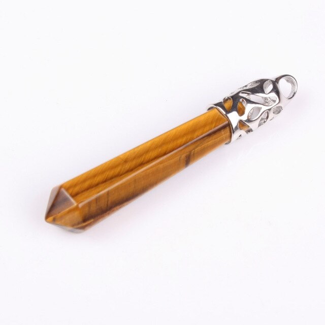 1Pc carnelian Quartz Opal Opalite Carnelian Gem Stone Healing Chakra Pendulum Pendant - MERGE.DAY.1.FREESTYLE