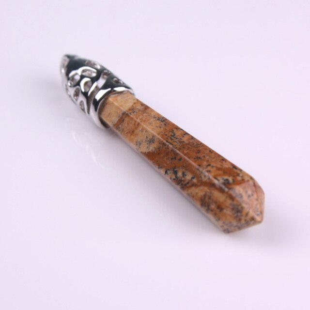 1Pc carnelian Quartz Opal Opalite Carnelian Gem Stone Healing Chakra Pendulum Pendant - MERGE.DAY.1.FREESTYLE