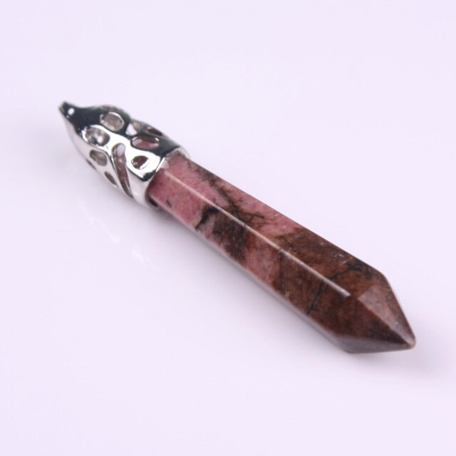 1Pc carnelian Quartz Opal Opalite Carnelian Gem Stone Healing Chakra Pendulum Pendant - MERGE.DAY.1.FREESTYLE