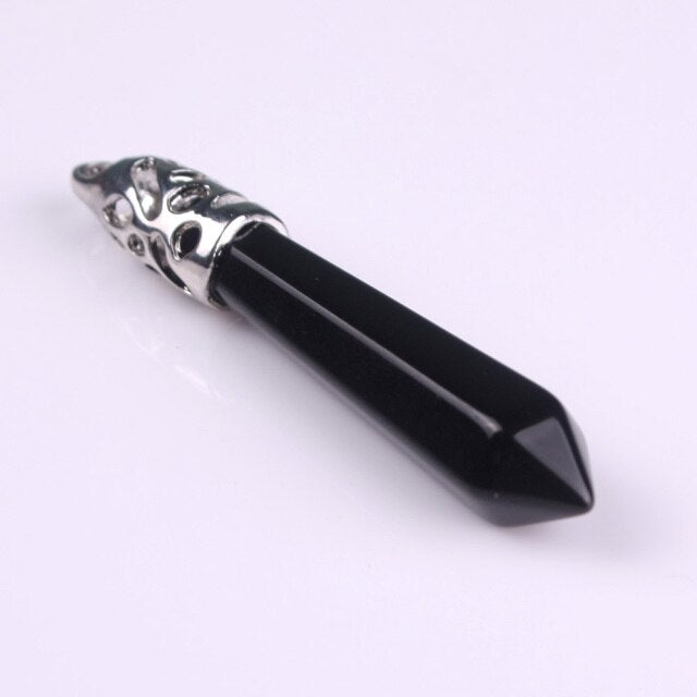 1Pc carnelian Quartz Opal Opalite Carnelian Gem Stone Healing Chakra Pendulum Pendant - MERGE.DAY.1.FREESTYLE