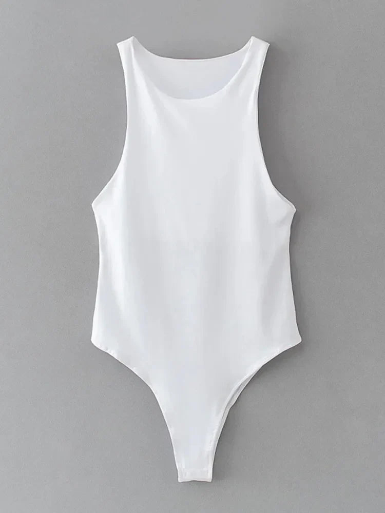 summer solid sexy bodycon women bodysuits - MERGE.DAY.1.FREESTYLE