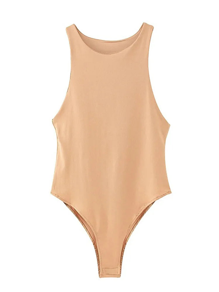 summer solid sexy bodycon women bodysuits - MERGE.DAY.1.FREESTYLE