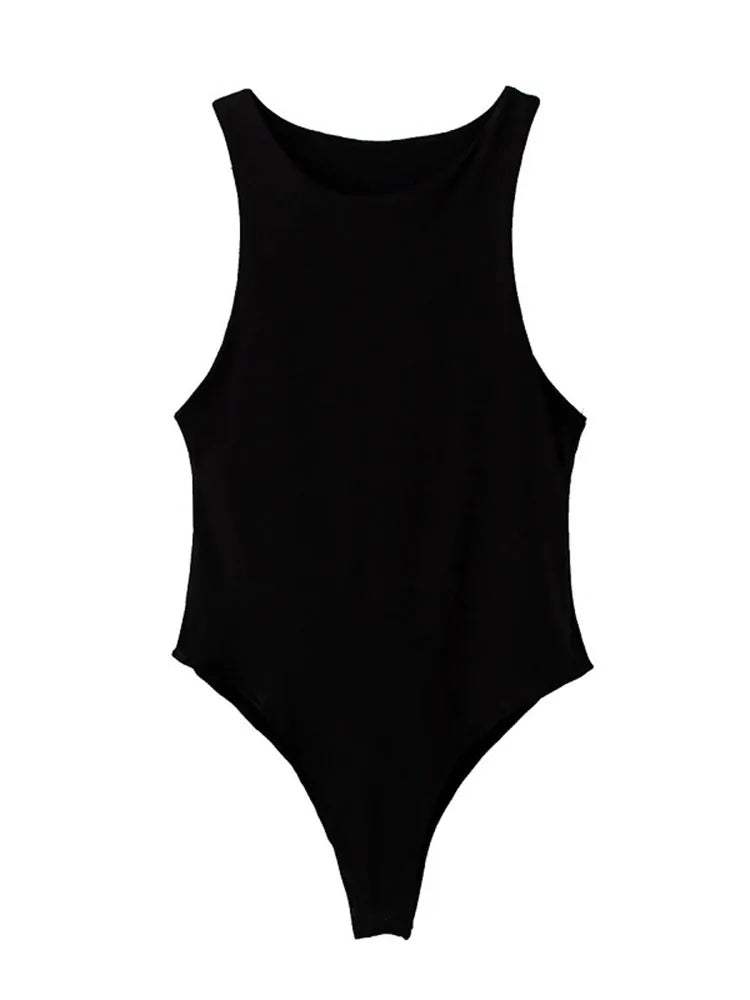 summer solid sexy bodycon women bodysuits - MERGE.DAY.1.FREESTYLE